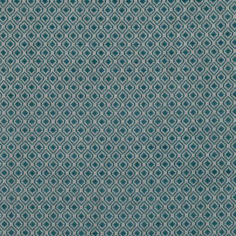 Romo Tremont Fabrics Ennis Fabric - Teal - 7702/03