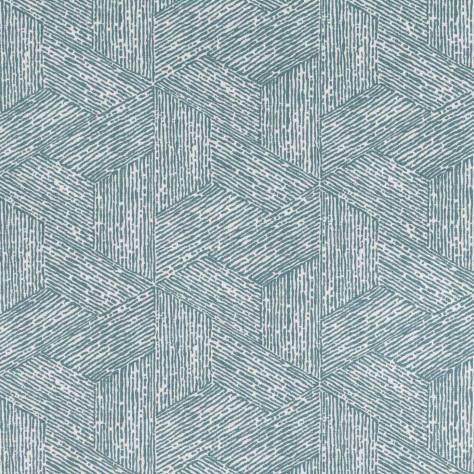 Romo Sarouk Contemporary Prints Escher Fabric - Caspian - 7895/04 - Image 1