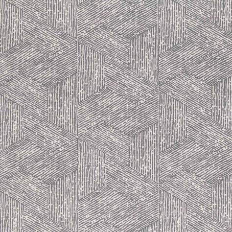 Romo Sarouk Contemporary Prints Escher Fabric - Gunmetal - 7895/06