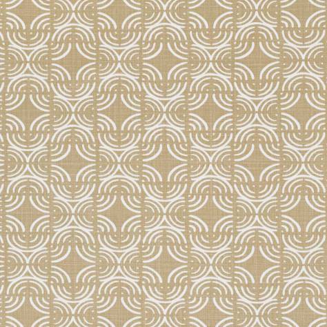 Romo Sarouk Contemporary Prints Kashi Fabric - Teak - 7898/09 - Image 1