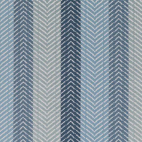 Romo Sarouk Contemporary Prints Keala Fabric - Caspian - 7901/03