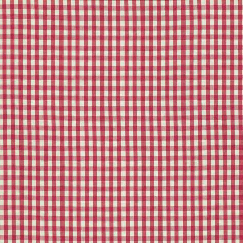 Romo Kemble Fabrics Elmer Fabric - Red Tulip - 7940/17