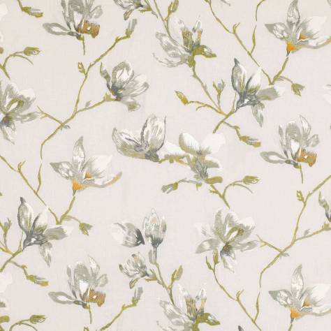 Romo Itami Fabrics Saphira Embroidery Fabric - Eucalyptus - 7748/03