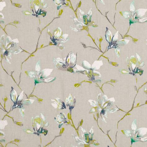 Romo Itami Fabrics Saphira Embroidery Fabric - Jade - 7748/04 - Image 1