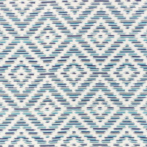 Romo Nicoya Fabrics Estero Outdoor Fabric - Moroccan Blue - 7948/02 - Image 1