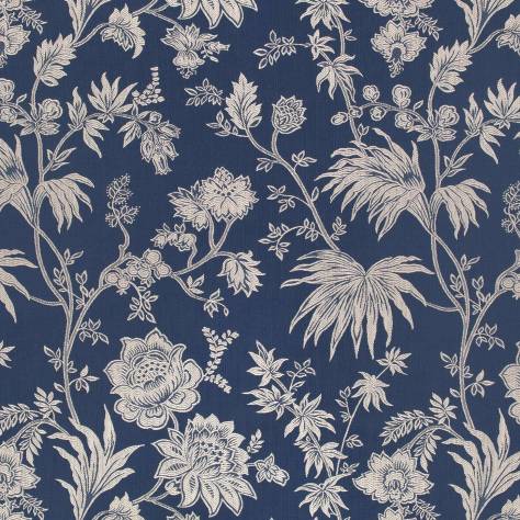 Romo Elbury Fabrics Chiya Jacquard Fabric - Indigo - 7990/05 - Image 1