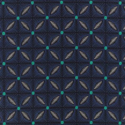 Romo Temperley London Fabrics Effie Fabric - Indigo Sky - 7997/03 - Image 1