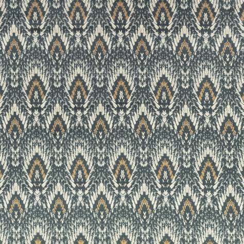 Romo Temperley London Fabrics Lolana Velvet Fabric - Slate - 8000/02