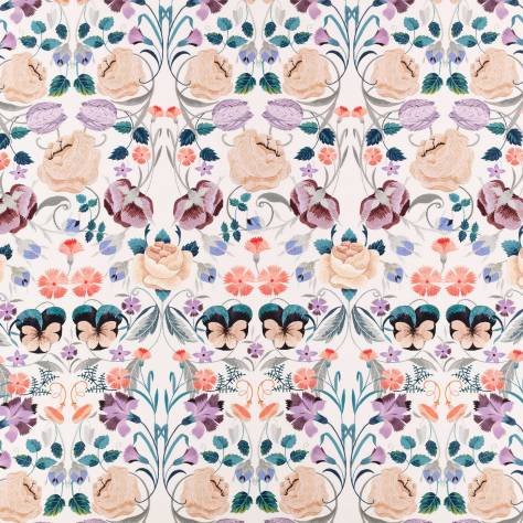 Romo Temperley London Fabrics Bonita Fabric - Lilac Ash - 8004/02 - Image 1