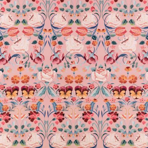 Romo Temperley London Fabrics Bonita Fabric - Chateau Rose - 8004/03 - Image 1