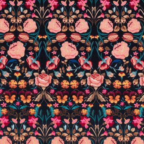 Romo Temperley London Fabrics Bonita Velvet Fabric - Rosa - 8008/01 - Image 1