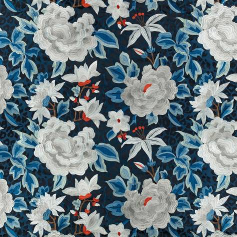 Romo Temperley London Fabrics Lavinia Fabric - Twilight - 8011/02