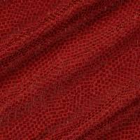 Tesserae Silk Fabric - Hollyberry