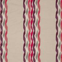 Carnival Stripe Fabric - Fuchsia