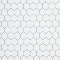 Honeycomb Fabric - Marble Grey/Blue