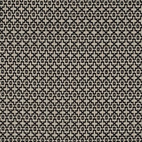 Clarke & Clarke Latour Fabrics Mansour Fabric - Charcoal - F0807/01