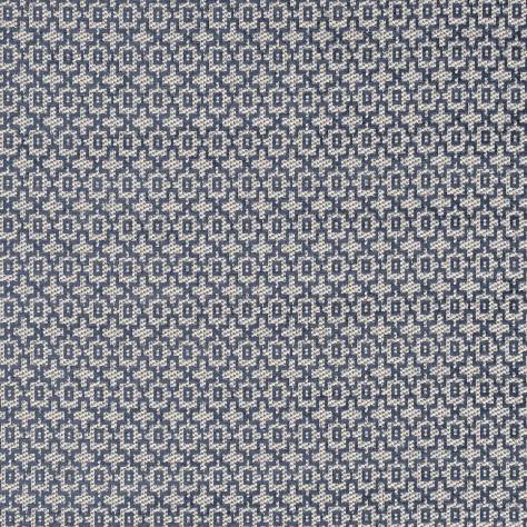 Clarke & Clarke Latour Fabrics Mansour Fabric - Indigo - F0807/04 - Image 1