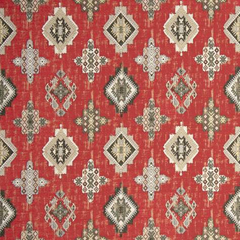 Clarke & Clarke Anatolia Fabrics Konya Fabric - Crimson - F0796/06