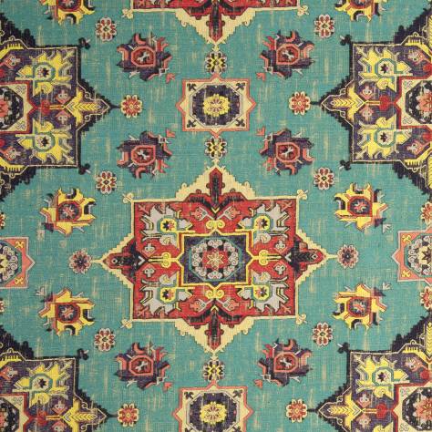 Clarke & Clarke Anatolia Fabrics Malatya Fabric - Aqua - F0798/01