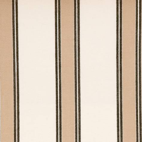 Clarke & Clarke Ticking Stripes Fabrics Oxford Fabric - Charcoal - F0419/01