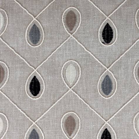 Clarke & Clarke Richmond Fabrics Healey Fabric - Charcoal - F0936/01