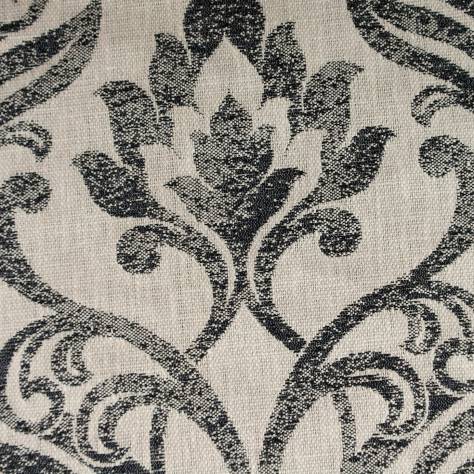 Clarke & Clarke Richmond Fabrics Leyburn Fabric - Charcoal - F0938/01 - Image 1