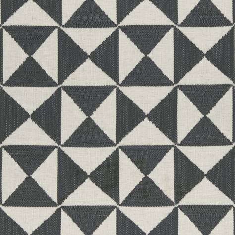 Clarke & Clarke Amara Fabrics  Adisa Fabric - Charcoal - F0952/01 - Image 1