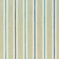 Sackville Stripe Fabric - Eau De Nil/Linen