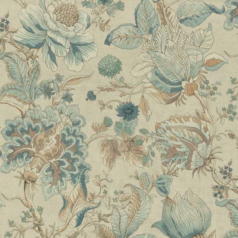 Clarke & Clarke Castle Garden Fabric Sissinghurst Fabric - Eau De Nil - F1048/03 - Image 1