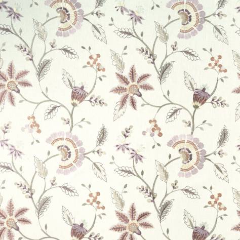Clarke & Clarke Halcyon Fabrics Delamere Fabric - Heather - F1004/03 - Image 1