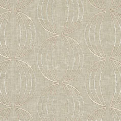 Clarke & Clarke Lusso Fabric Carraway Fabric - Linen - F1070/03