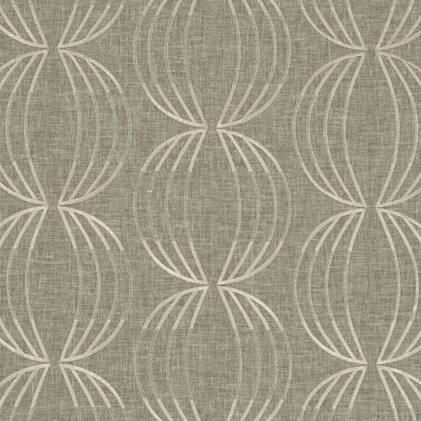 Clarke & Clarke Lusso Fabric Carraway Fabric - Mocha - F1070/05 - Image 1