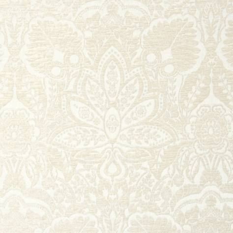 Clarke & Clarke Lusso Fabric Waldorf Fabric - Ivory - F1075/02 - Image 1