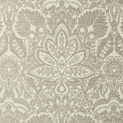 Clarke & Clarke Lusso Fabric Waldorf Fabric - Linen - F1075/03 - Image 1