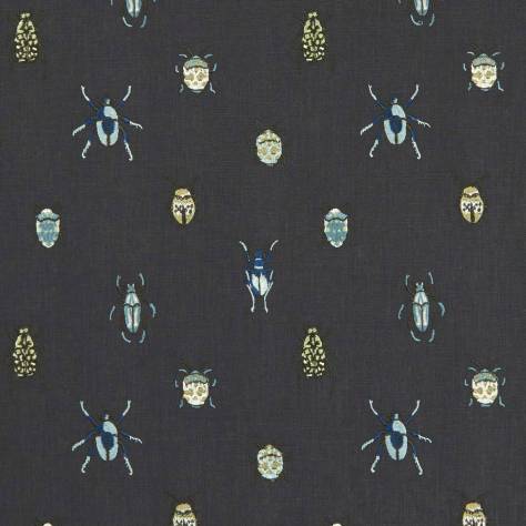 Clarke & Clarke Botanica Fabrics Beetle Fabric - Mineral - F1095/02 - Image 1