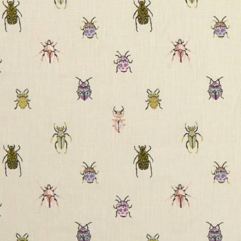 Clarke & Clarke Botanica Fabrics Beetle Fabric - Multi - F1095/03