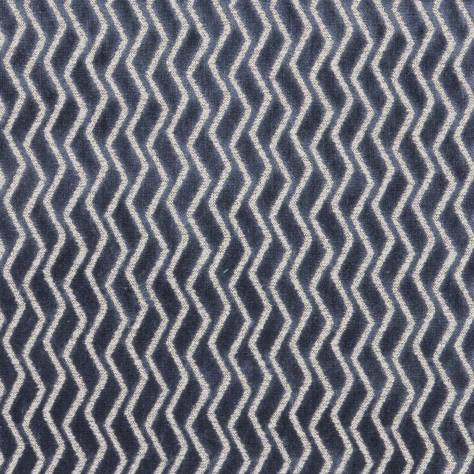 Clarke & Clarke Manhattan Fabric Madison Fabric - Midnight - F1084/05