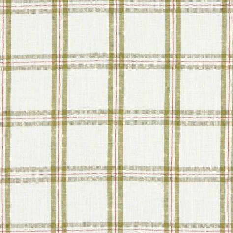 Clarke & Clarke Avebury Fabrics Kelmscott Fabric - Olive - F1124/05