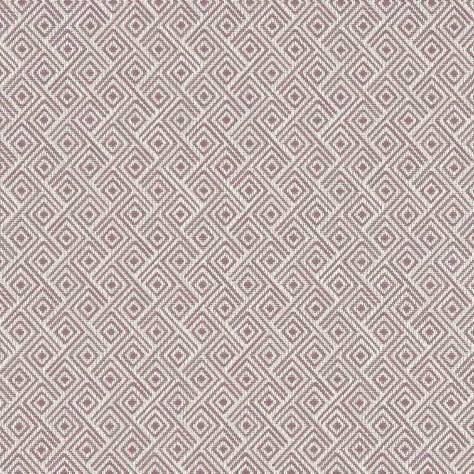 Clarke & Clarke Equinox Fabrics Rhombus Fabric - Heather - F1134/03 - Image 1