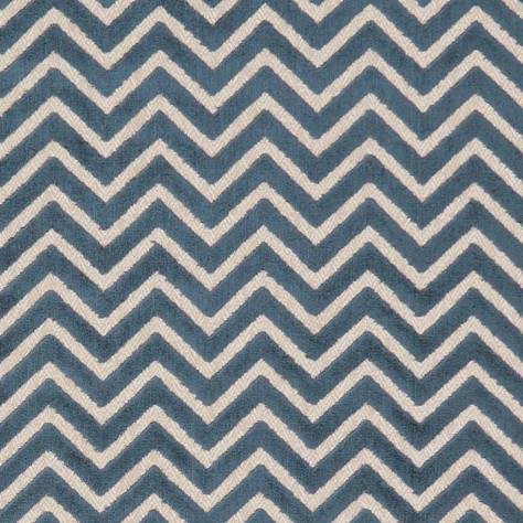 Clarke & Clarke Kaleidoscope Fabrics Prisma Fabric - Navy - F1243/09 - Image 1