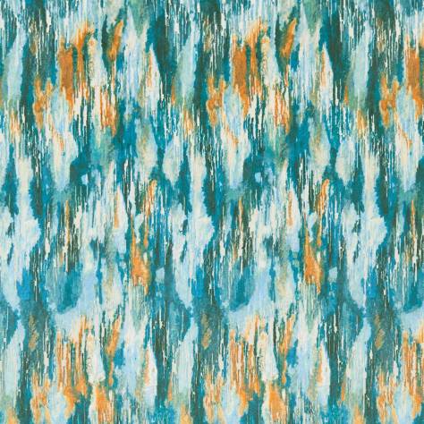 Clarke & Clarke Kaleidoscope Fabrics Umbra Fabric - Kingfisher - F1244/02 - Image 1