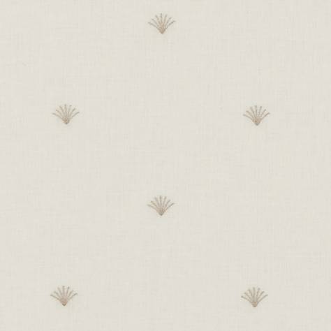 Clarke & Clarke Lusso Sheers Fabrics Fino Fabric - Ivory/Rose Gold - F1276/02
