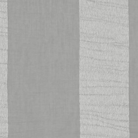 Clarke & Clarke Lusso Sheers Fabrics Lucido Fabric - Charcoal/Gilver - F1281/03