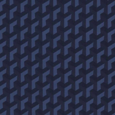 Clarke & Clarke Lusso 2 Fabrics Struttura Fabric - Midnight - F1250/03 - Image 1