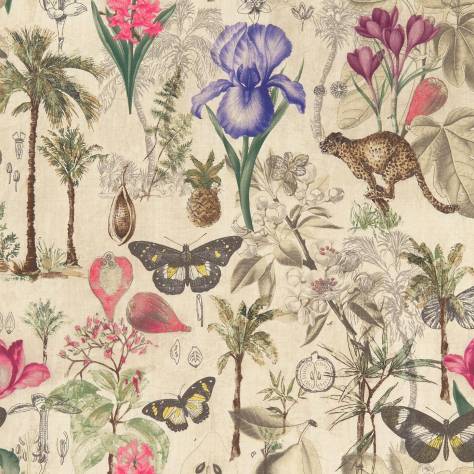 Clarke & Clarke Exotica Fabrics Botany Fabric - Summer - F1297/02