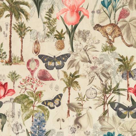 Clarke & Clarke Exotica Fabrics Botany Fabric - Tropical - F1297/03