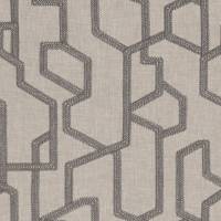 Labyrinth Fabric - Charcoal