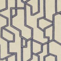 Labyrinth Fabric - Midnight