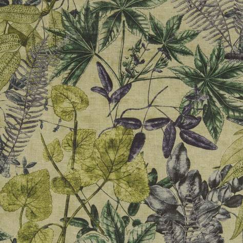 Clarke & Clarke Exotica Fabrics Madagascar Fabric - Forest - F1301/02