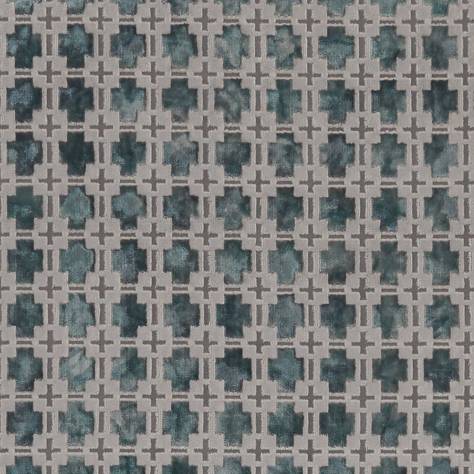 Clarke & Clarke Exotica Fabrics Maui Fabric - Mineral - F1302/03 - Image 1